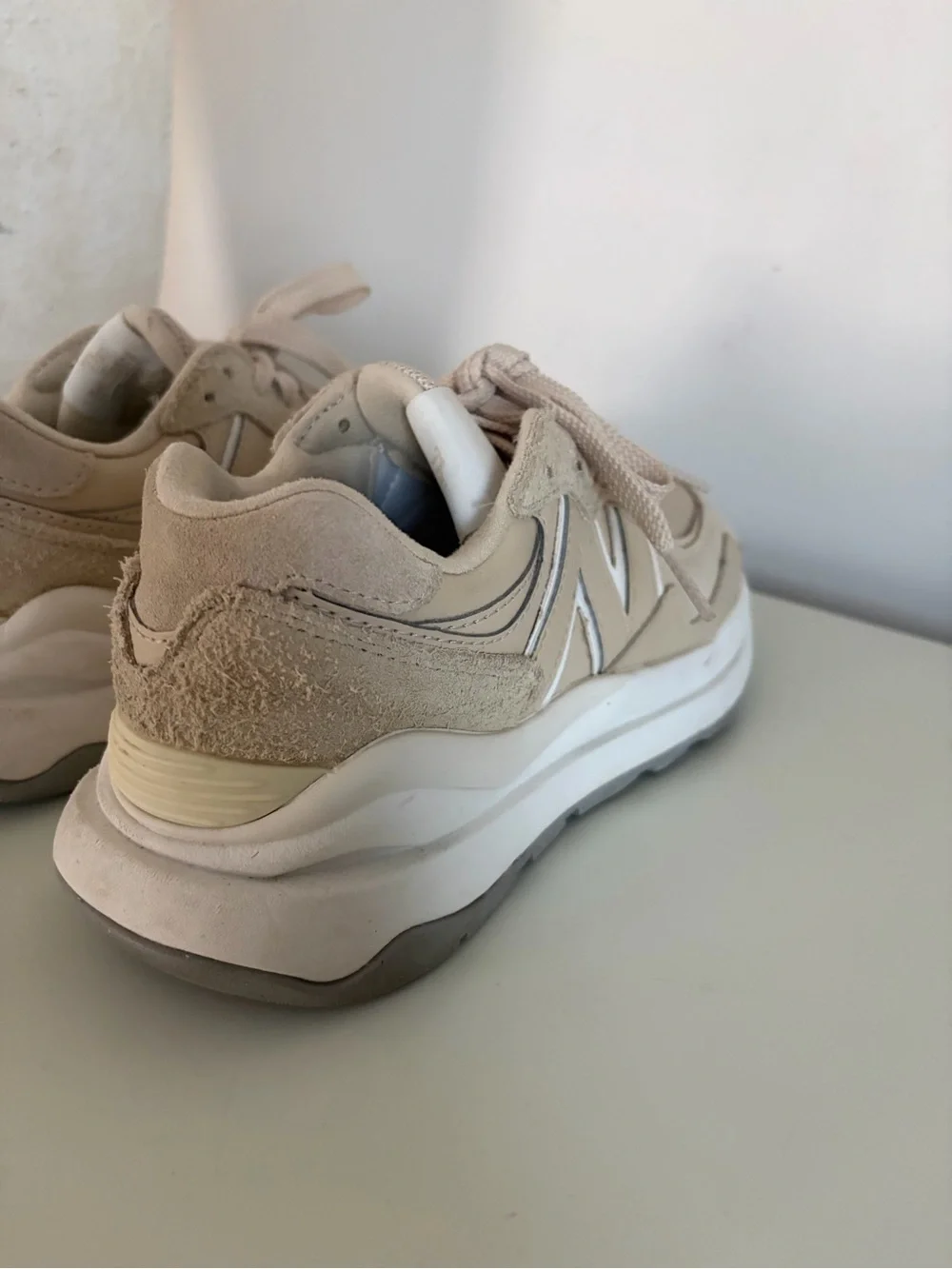 New Balance women’s 57/40 Neutral Beige/Taupe Sneakers size 6.5